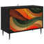 TV-skab BONN 69 x 33 x 50,5 cm Sort eg Konstrueret træ
