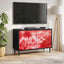 TV-skab AACHEN 69 x 33 x 50,5 cm Sort eg Konstrueret træ