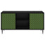 TV-skab GELEEN 102 x 33 x 51 cm Sort eg Konstrueret træ