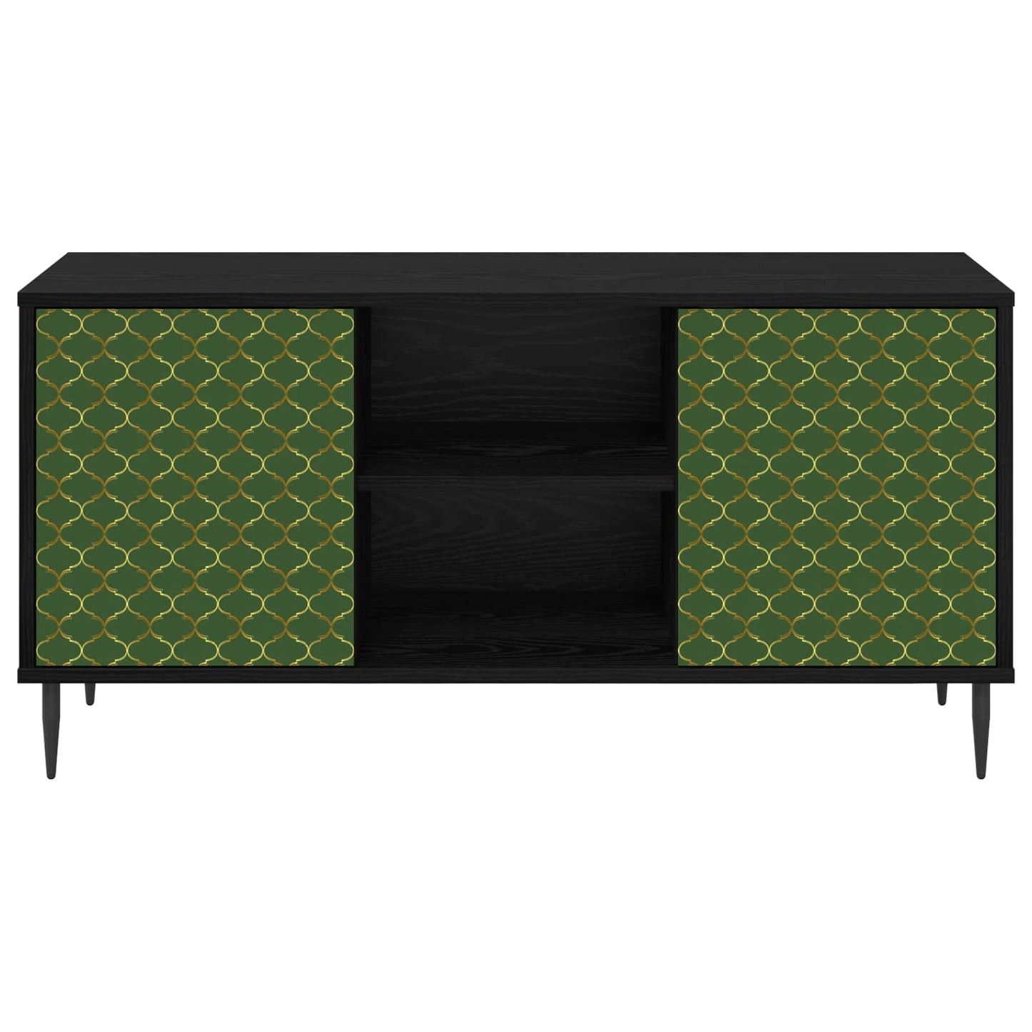TV-skab GELEEN 102 x 33 x 51 cm Sort eg Konstrueret træ