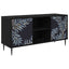 TV-skab DOKKUM 102 x 33 x 51 cm Sort eg Konstrueret træ