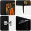 TV-skab ZAANDAM 102 x 33 x 51 cm Sort eg Konstrueret træ