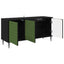 TV-skab GELEEN 102 x 33 x 51 cm Sort eg Konstrueret træ