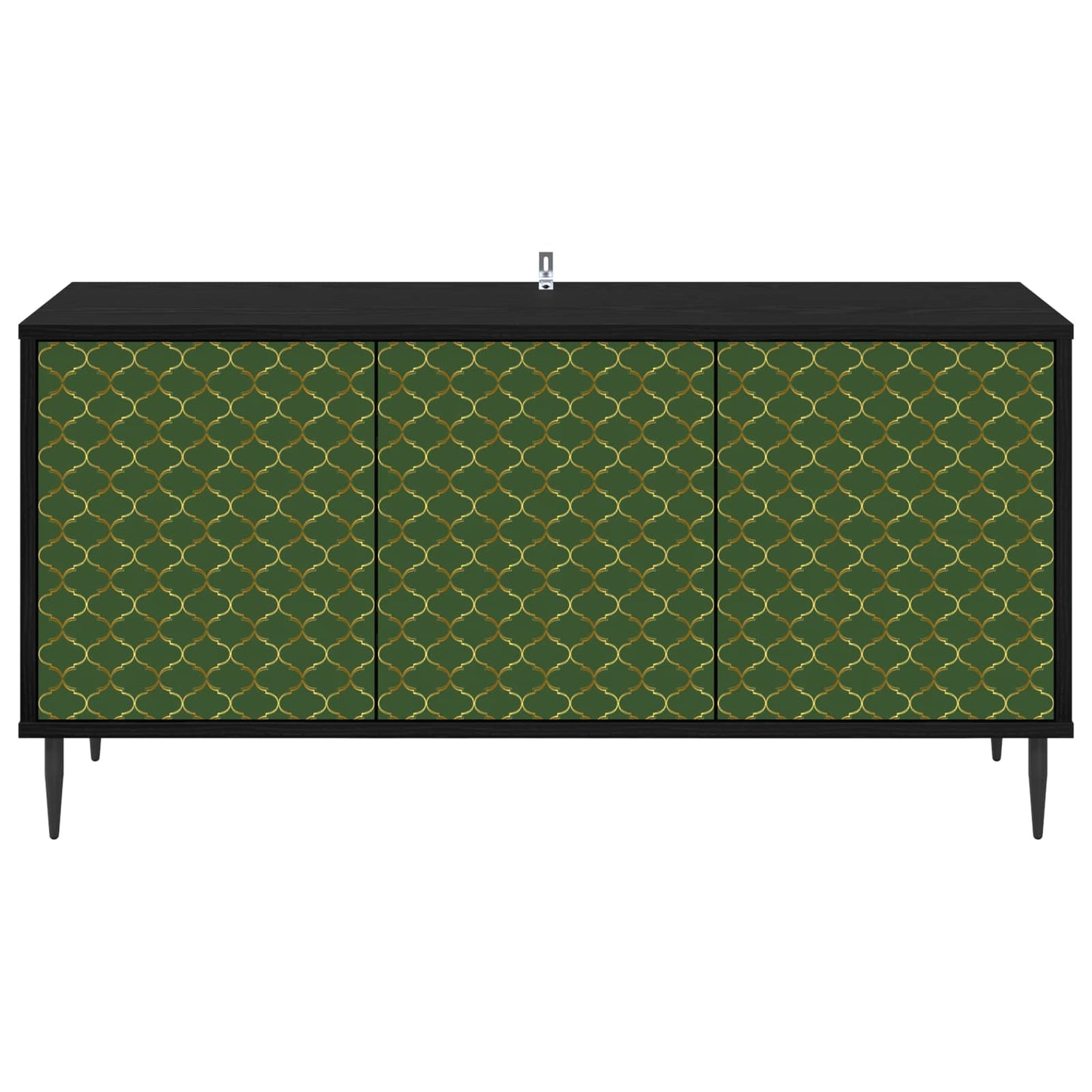TV-skab GELEEN 102 x 33 x 51 cm Sort eg Konstrueret træ