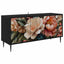 TV-skab BORNE 102 x 33 x 51 cm Sort eg Konstrueret træ