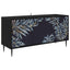 TV-skab DOKKUM 102 x 33 x 51 cm Sort eg Konstrueret træ