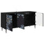 TV-skab DOKKUM 102 x 33 x 51 cm Sort eg Konstrueret træ