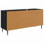 TV-skab BONN 102 x 33 x 51 cm Sort eg Konstrueret træ