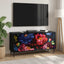 TV-skab KIEL 102 x 33 x 51 cm Sort eg Konstrueret træ