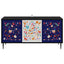 TV-skab MAINZ 102 x 33 x 51 cm Sort eg Konstrueret træ