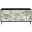 TV-skab GOTHA 102 x 33 x 51 cm Sort eg Konstrueret træ