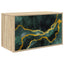Væghængt TV Skab WIJHE 69 x 33 x 40 cm Sonoma-eg