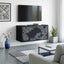 Væghængt TV Skab DOKKUM 69 x 33 x 40 cm Sort eg Konstrueret træ