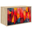 Væghængt TV Skab HEESCH 69 x 33 x 40 cm Sonoma-eg