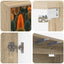 Væghængt TV Skab ZAANDAM 69 x 33 x 40 cm Sonoma-eg