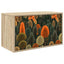 Væghængt TV Skab ZAANDAM 69 x 33 x 40 cm Sonoma-eg