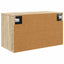 Væghængt TV Skab ZAANDAM 69 x 33 x 40 cm Sonoma-eg
