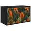 Væghængt TV Skab ZAANDAM 69 x 33 x 40 cm Sort eg