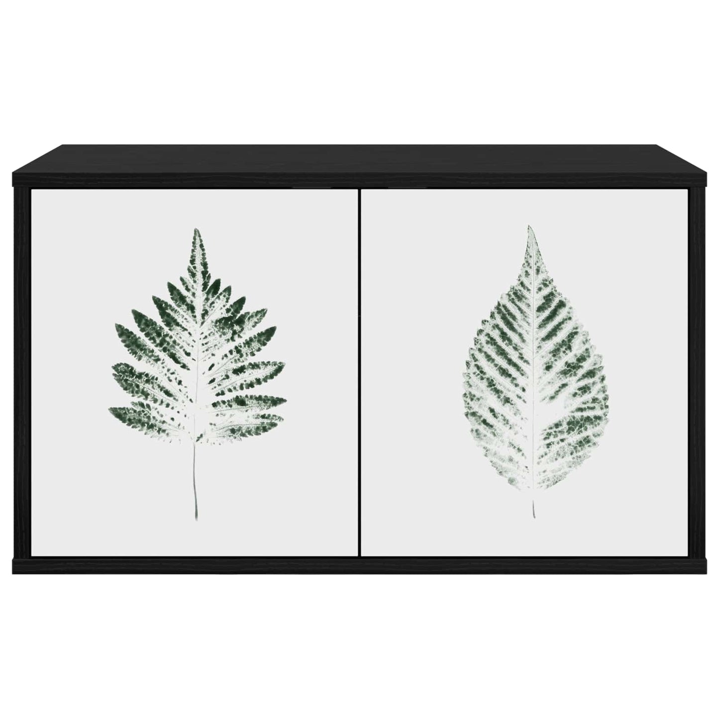 Væghængt TV Skab HANAU 69 x 33 x 40 cm Sort eg Konstrueret træ