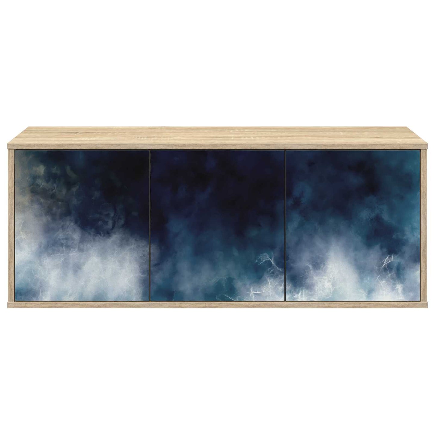 Væghængt TV Skab RAALTE 102 x 33 x 40 cm Sonoma-eg