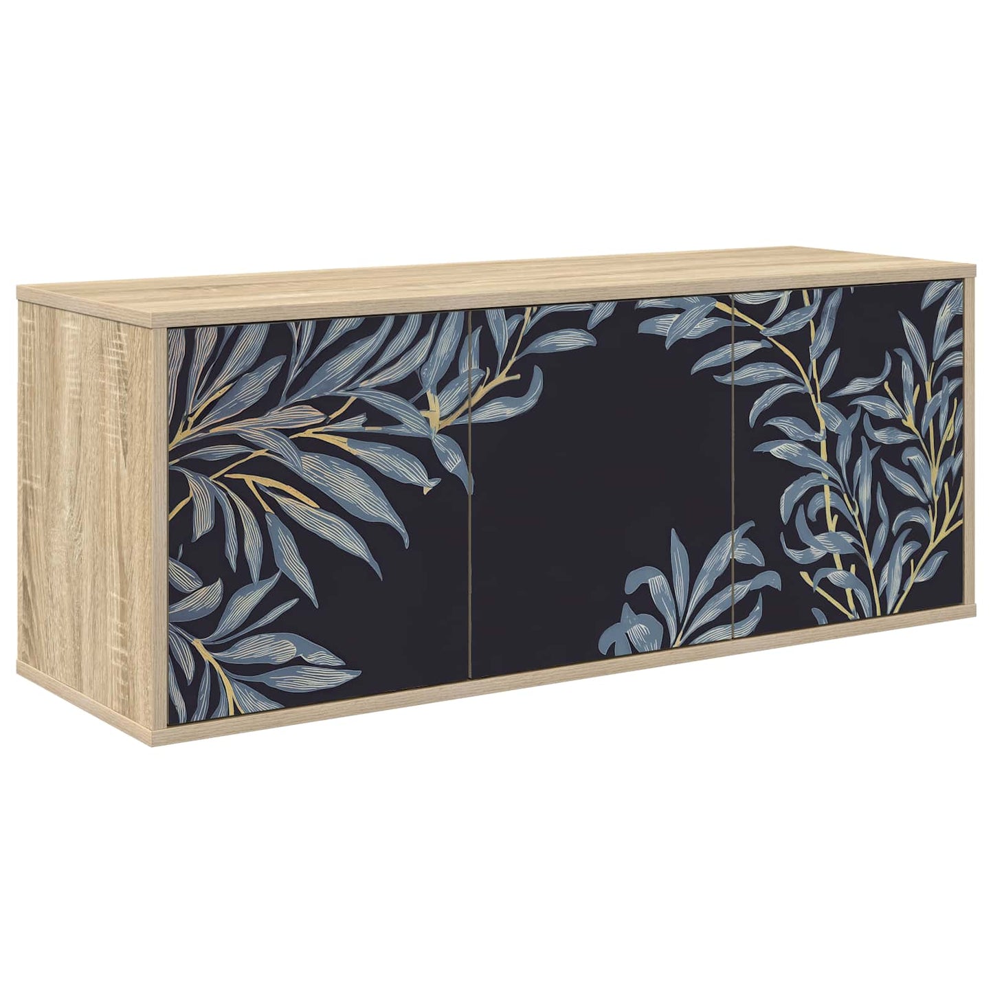 Væghængt TV Skab DOKKUM 102 x 33 x 40 cm Sonoma-eg