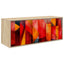 Væghængt TV Skab HEESCH 102 x 33 x 40 cm Sonoma-eg