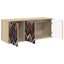 Væghængt TV Skab OMMEN 102 x 33 x 40 cm Sonoma-eg