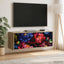 Væghængt TV Skab KIEL 102 x 33 x 40 cm Sonoma-eg