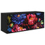 Væghængt TV Skab KIEL 102 x 33 x 40 cm Sort eg Konstrueret træ