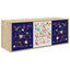 Væghængt TV Skab MAINZ 102 x 33 x 40 cm Sonoma-eg