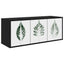 Væghængt TV Skab HANAU 102 x 33 x 40 cm Sort eg Konstrueret træ