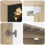 Væghængt TV Skab BREMEN 102 x 33 x 40 cm Sonoma-eg