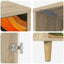 Natskab BONN Sonoma-eg 36 x 33 x 50 cm Konstrueret træ