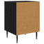 Natskab MAINZ 2 stk. Sort eg 36 x 33 x 51 cm Konstrueret træ