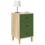 Natskab GELEEN 2 stk. Sonoma-eg 36 x 33 x 60 cm Konstrueret træ