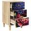 Natskab KIEL 2 stk. Sonoma-eg 36 x 33 x 60 cm Konstrueret træ