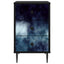Natskab RAALTE Sort eg 36 x 33 x 61 cm Konstrueret træ