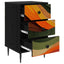 Natskab BONN Sort eg 36 x 33 x 61 cm Konstrueret træ