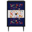 Natskab MAINZ 2 stk. Sort eg 36 x 33 x 61 cm Konstrueret træ