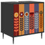 Badeværelsesskab ESSEN Sort eg 60 x 40 x 61 cm Konstrueret træ