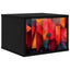 Vægmonteret natbord HEESCH Sort eg 36 x 33 x 25 cm