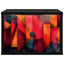 Vægmonteret natbord HEESCH Sort eg 36 x 33 x 25 cm