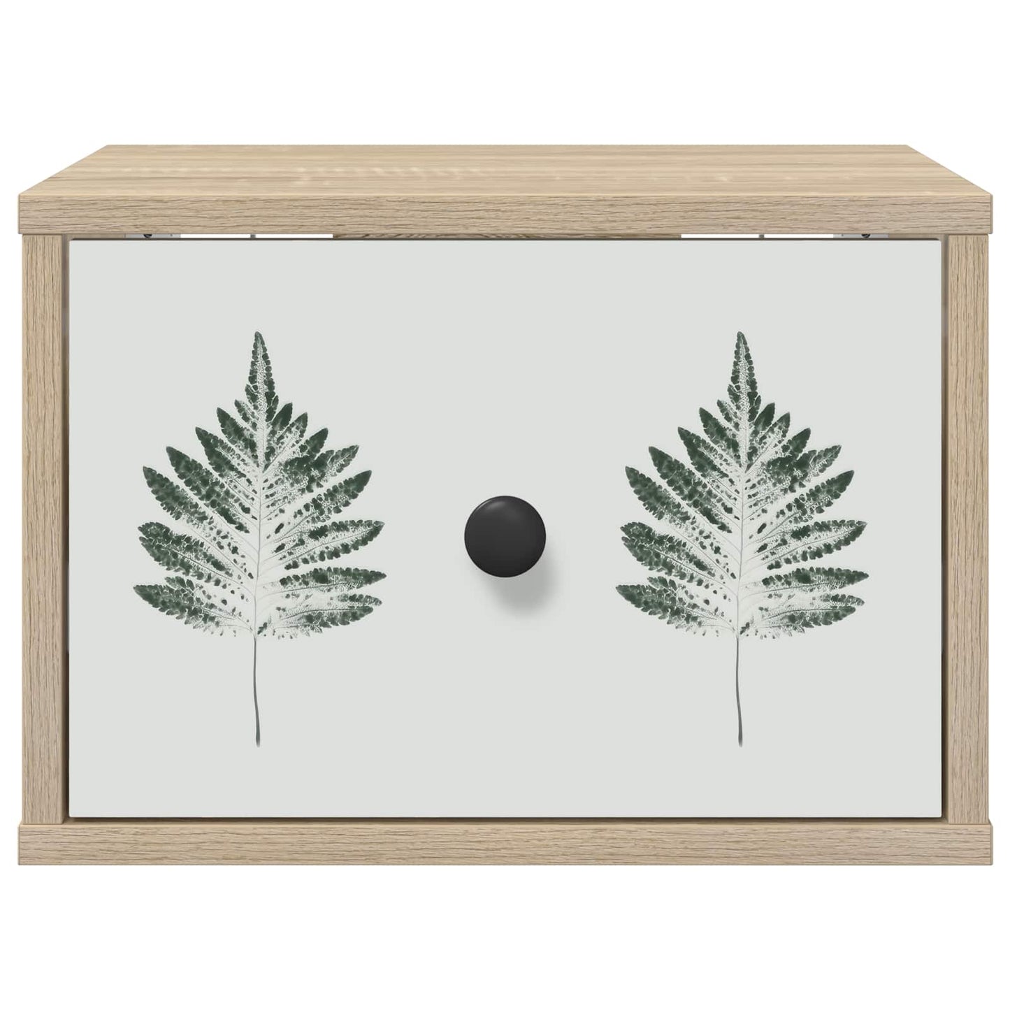 Vægmonteret natbord HANAU 2 stk. Sonoma-eg 36 x 33 x 25 cm