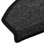 Selvklæbende Trappemåtter 15 pcs Antracit 80 x 24,5 x 3,5 cm