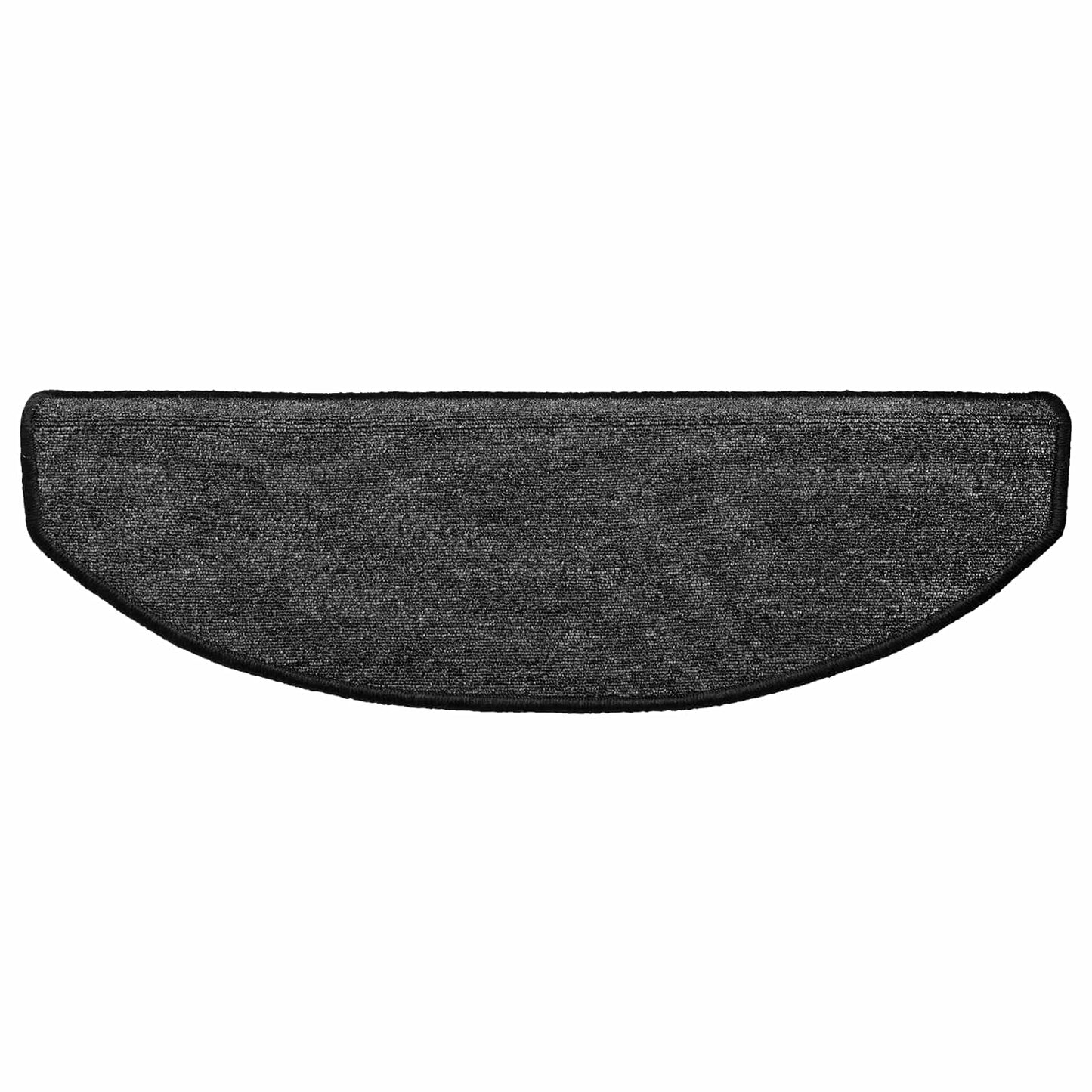 Selvklæbende Trappemåtter 15 pcs Antracit 80 x 24,5 x 3,5 cm