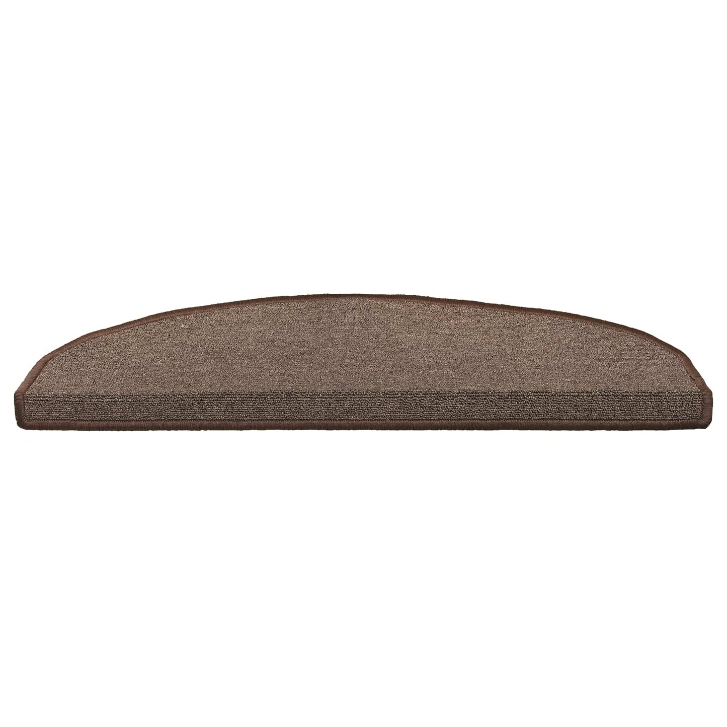 Selvklæbende Trappemåtter 15 pcs Kaffe Brun 80 x 24,5 x 3,5 cm