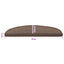 Selvklæbende Trappemåtter 15 pcs Kaffe Brun 80 x 24,5 x 3,5 cm