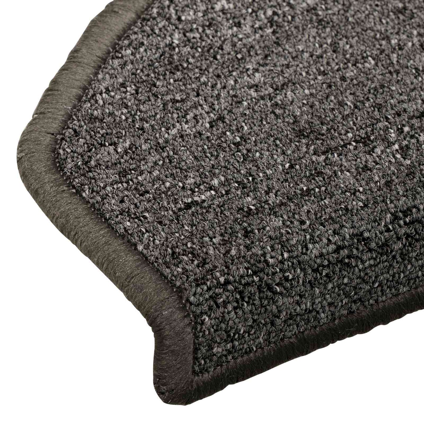 Selvklæbende Trappemåtter 15 pcs Mørkegrå 80 x 24,5 x 3,5 cm