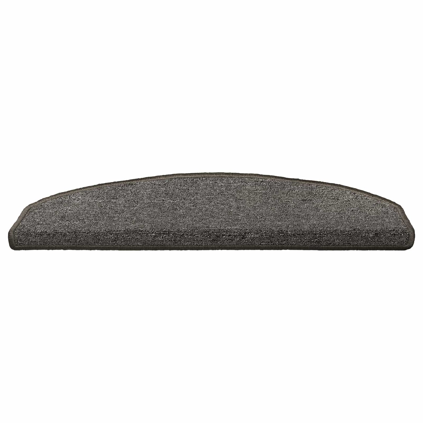 Selvklæbende Trappemåtter 15 pcs Mørkegrå 80 x 24,5 x 3,5 cm