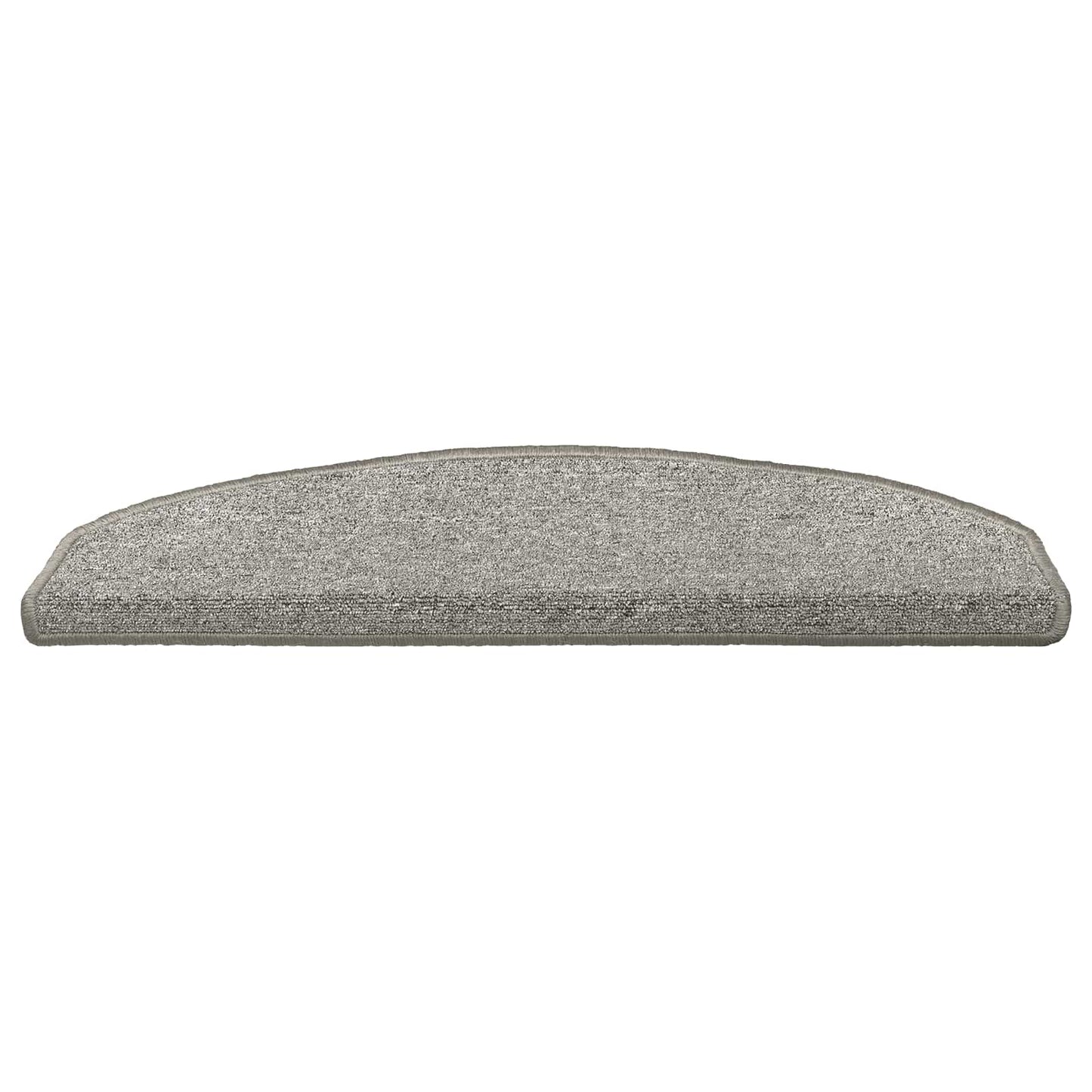 Selvklæbende Trappemåtter 15 pcs Lysegrå 80 x 24,5 x 3,5 cm
